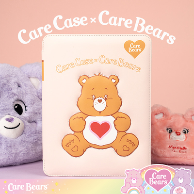 CARECASE x CareBears联名 爱心小熊羽绒服iPad壳 可爱 原创设计 适用于苹果iPad Pro10.2英寸11寸12.9寸平板