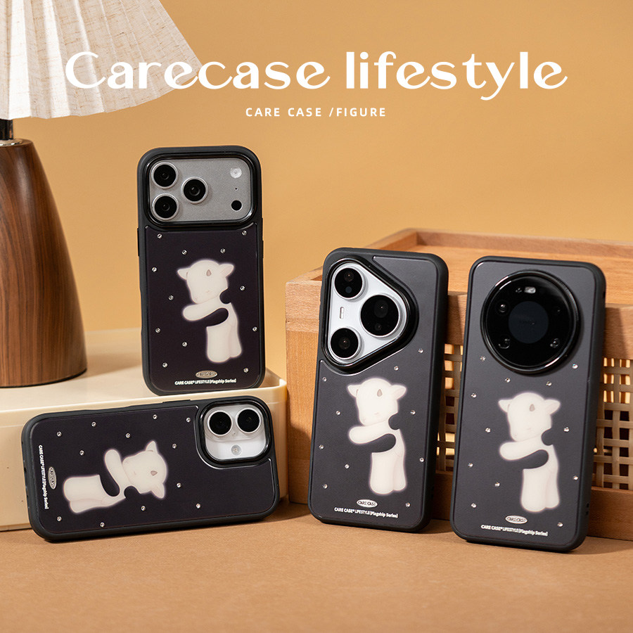 CARECASE黑暗相拥小羊手机壳图片