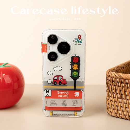 CARECASE开车小狗华为手机壳