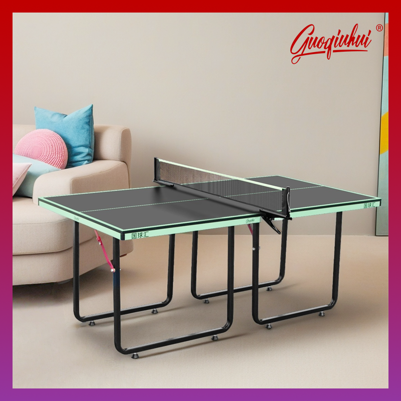 【国球汇】小型乒乓球台桌子  迷你可折叠 家庭室内娱乐训练专用