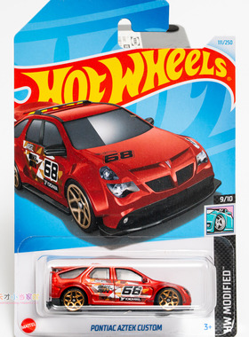 24年111号 PONTIAC AZTEK CUSTOM 红色 风火轮 HW MODIFIED系列24