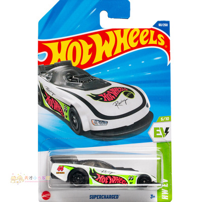 25年60号 SUPERCHARGED 白色 风火轮 HW EV系列25H25J