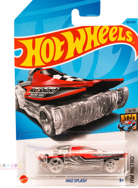 23年168号 MAD SPLASH 红色 风火轮 HW METRO系列23P