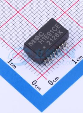 网口变压器 H1691CE SMD-16P 单口 原装正品 电子元器件配单
