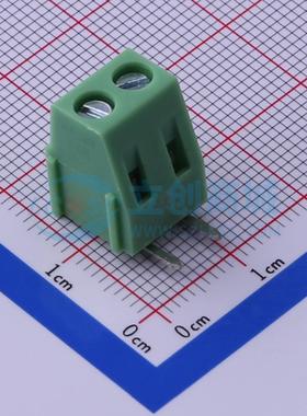 螺钉式接线端子 KF128R-5.08-2P 弯插,P=5.08mm 1x2P 电子元器件