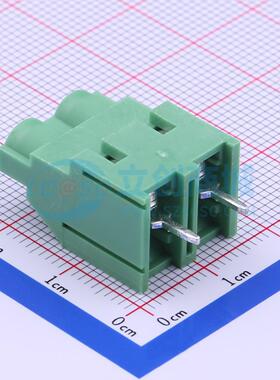 螺钉式接线端子 DB910-7.62-2P-GN-S 插件,P=7.62mm 1x2P 原装
