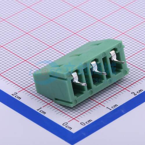 螺钉式接线端子 DB128V-7.5-3P-GN-S 插件,P=7.5mm 1x3P 原装正品