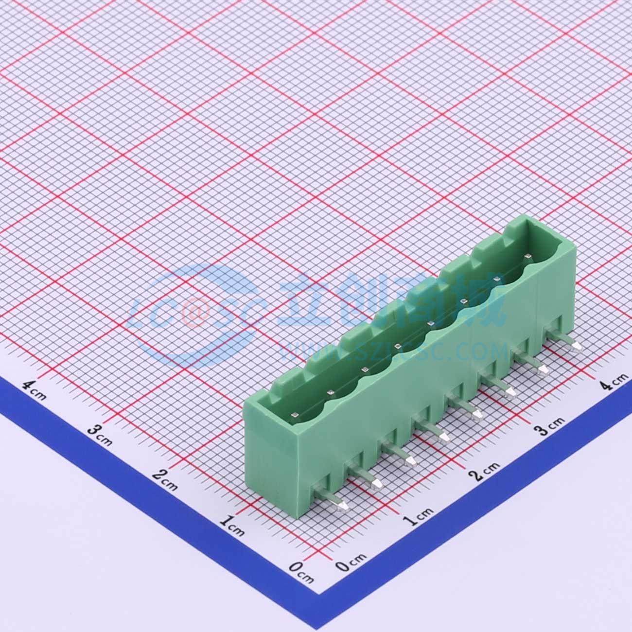 插拔式接线端子 WJ2EDGRC-5.08-8P 弯插,P=5.08mm 板端/插座-闭口,电子元器件市场,连接器,淘宝优惠券,粉丝福利购,淘宝优惠卷