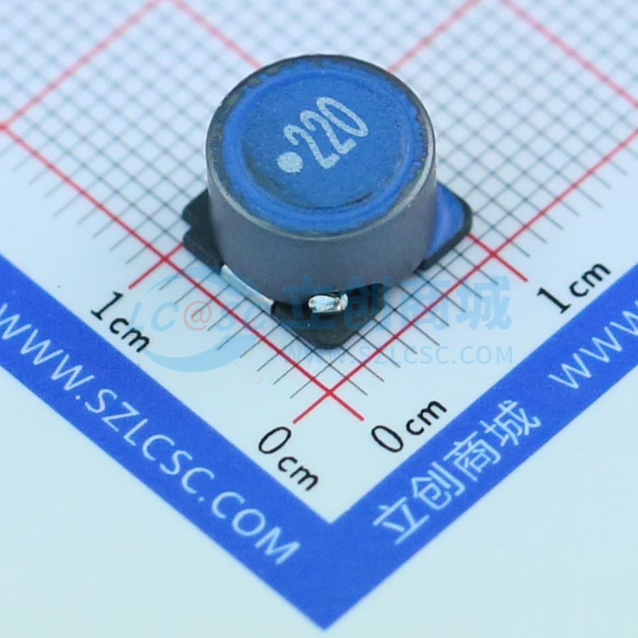 功率电感 SLF10165T-220M2R43PF SMD,10.1x10.1mm 22uH ±20% 2.4