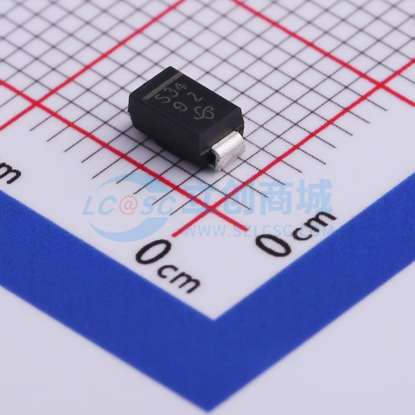 肖特基二极管 SSA34-E3/61T DO-214AC 40V 3A VISHAY(威世) 原装