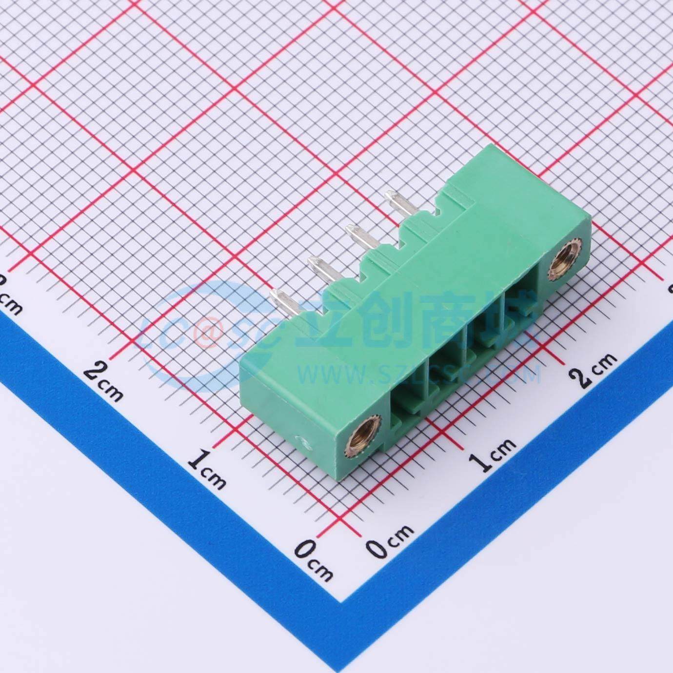 插拔式接线端子 MX15EDGVM-3.81-04P-GN01-Cu-A  3.81mm 板端/插,电子元器件市场,连接器,淘宝优惠券,粉丝福利购,淘宝优惠卷