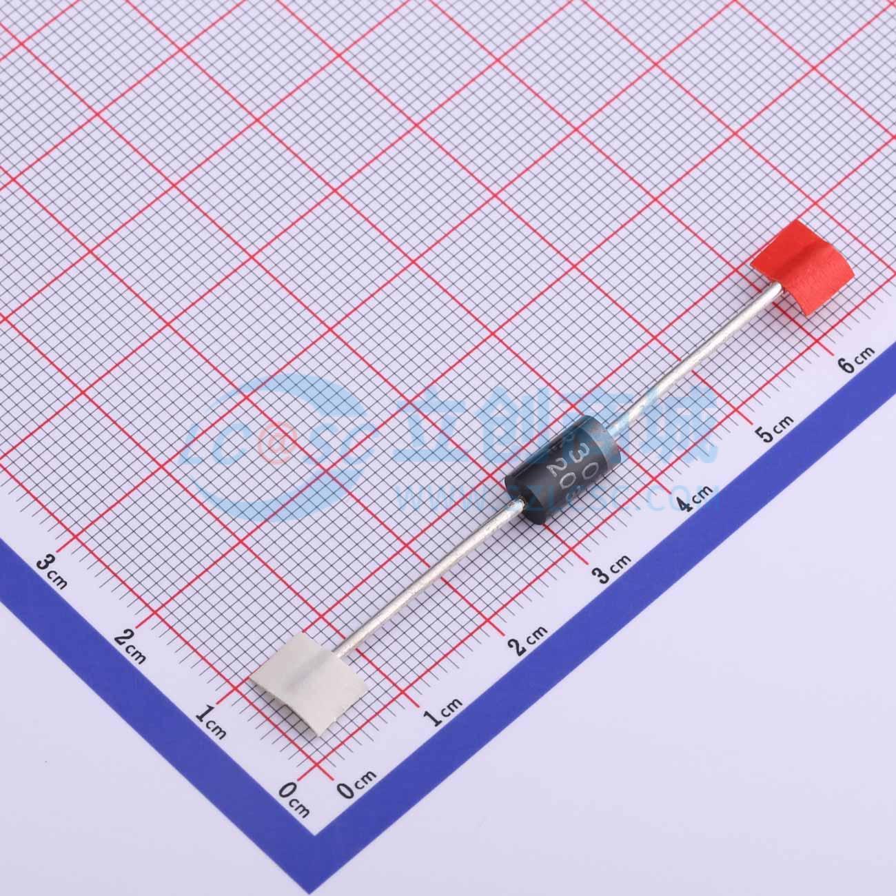 快恢复/高效率二极管 FR307 DO-27 1kV 3A YANGJIE(扬杰) 原装