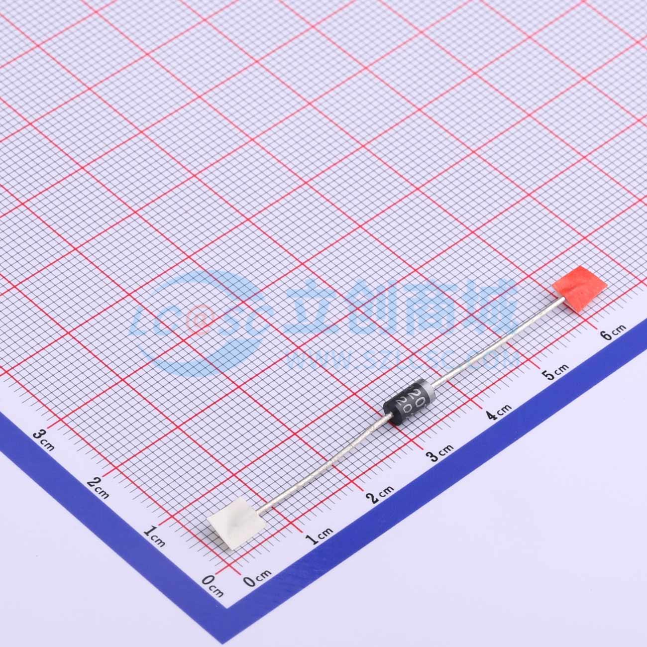 快恢复/超快恢复二极管 HER207G DO-15 YANGJIE(扬杰) 电子元器件