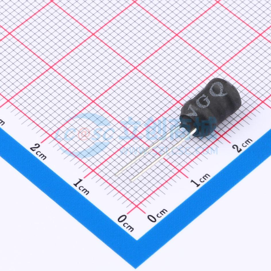 色环电感 XR6*8-503K-L 插件,D6xL8mm 50mH ±10% 原装