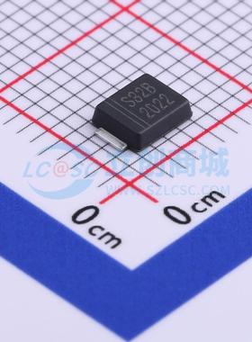 肖特基二极管 SS32BF SMBF 20V 3A 晶导微电子 电子元器件配单