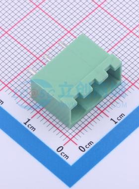 插拔式接线端子 2ETYVC-5.0-03P-14-100AH  5mm 板端/插座-闭口 1