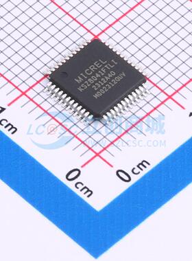 以太网收发器 KSZ8041FTLI-TR TQFP-48(7x7) 原装 电子元器件配单