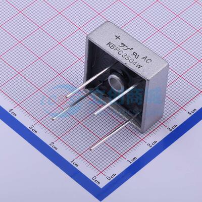 整流桥 KBPC3504W KBPC-W 400V 35A YANGJIE(扬杰) 电子元器件