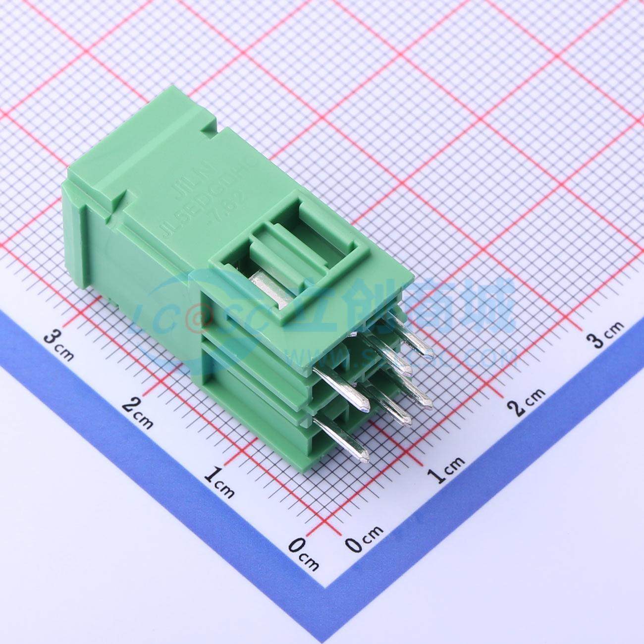 插拔式接线端子 JL5EDGVHC-76202G01  7.62mm 板端/插座-闭口 1x2,电子元器件市场,连接器,淘宝优惠券,粉丝福利购,淘宝优惠卷