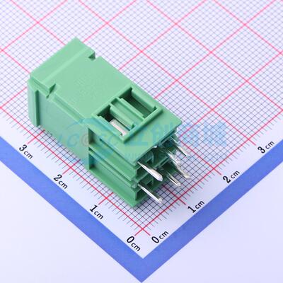 插拔式接线端子 JL5EDGVHC-76202G01  7.62mm 板端/插座-闭口 1x2