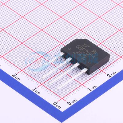 整流桥 GBP206A GBP 600V 2A YANGJIE(扬杰) 原装 电子元器件配单