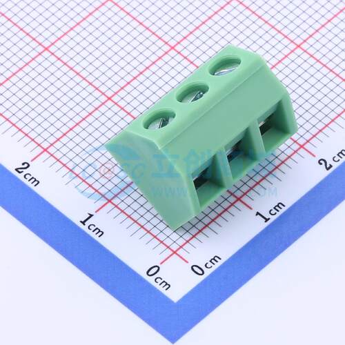 螺钉式接线端子 KF127S-5.08-3P 插件,P=5.08mm 1x3P 电子元器件