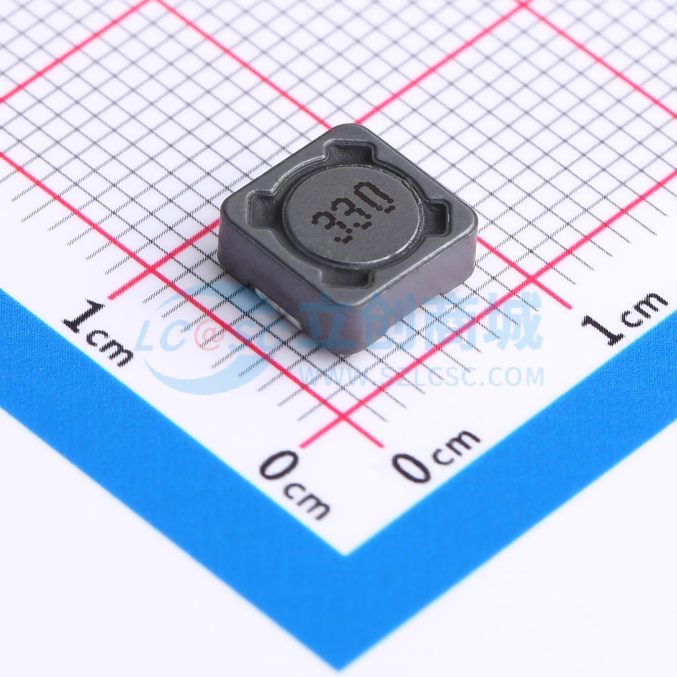 功率电感 XRRH73-330M SMD,7.3x7.3mm 33uH ±20% 910mA 原装