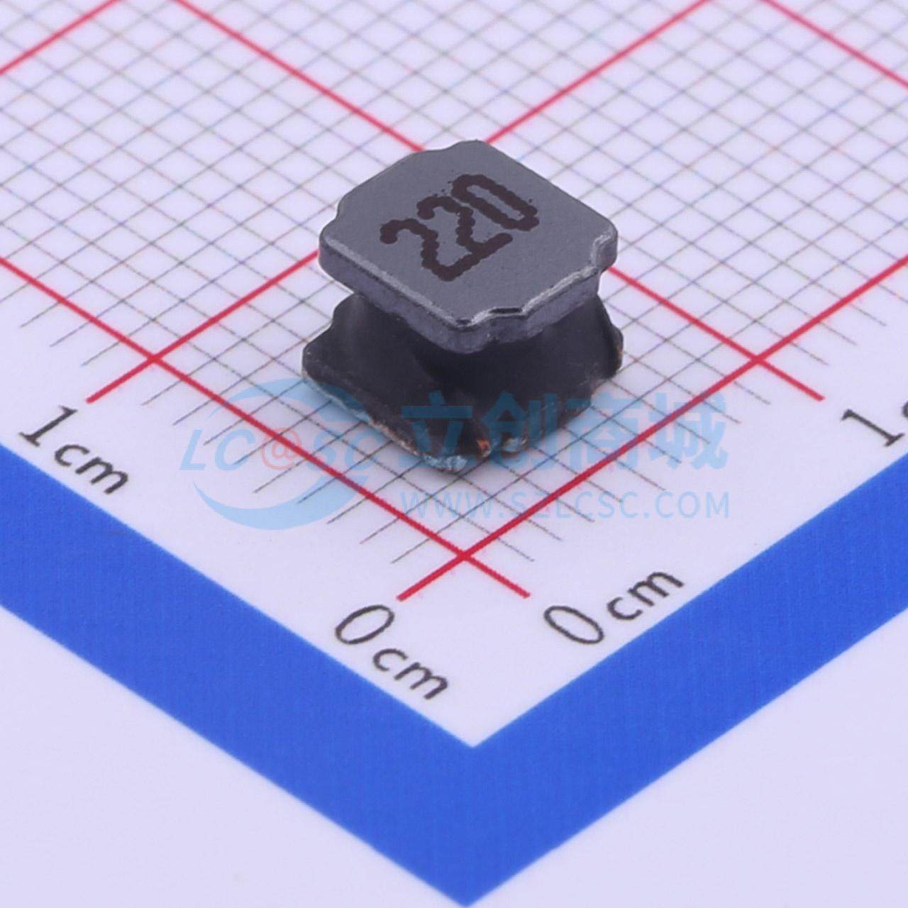 功率电感 LVS606045L-220M-N SMD,6x6mm 22uH ±20% 2A 原装