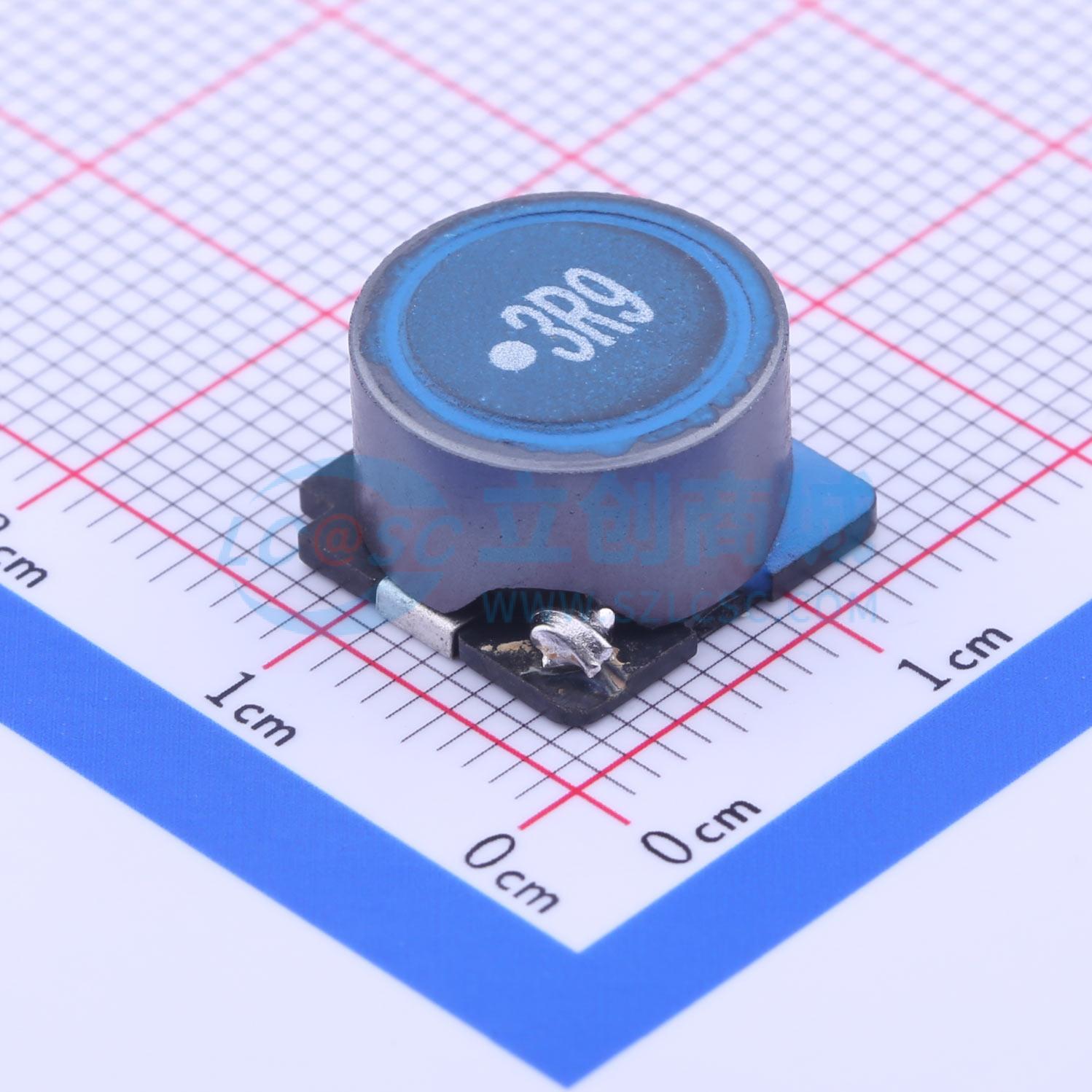 功率电感 SLF12575T-3R9N6R7-PF SMD,12.5x12.5mm 3.9uH ±30% 6.