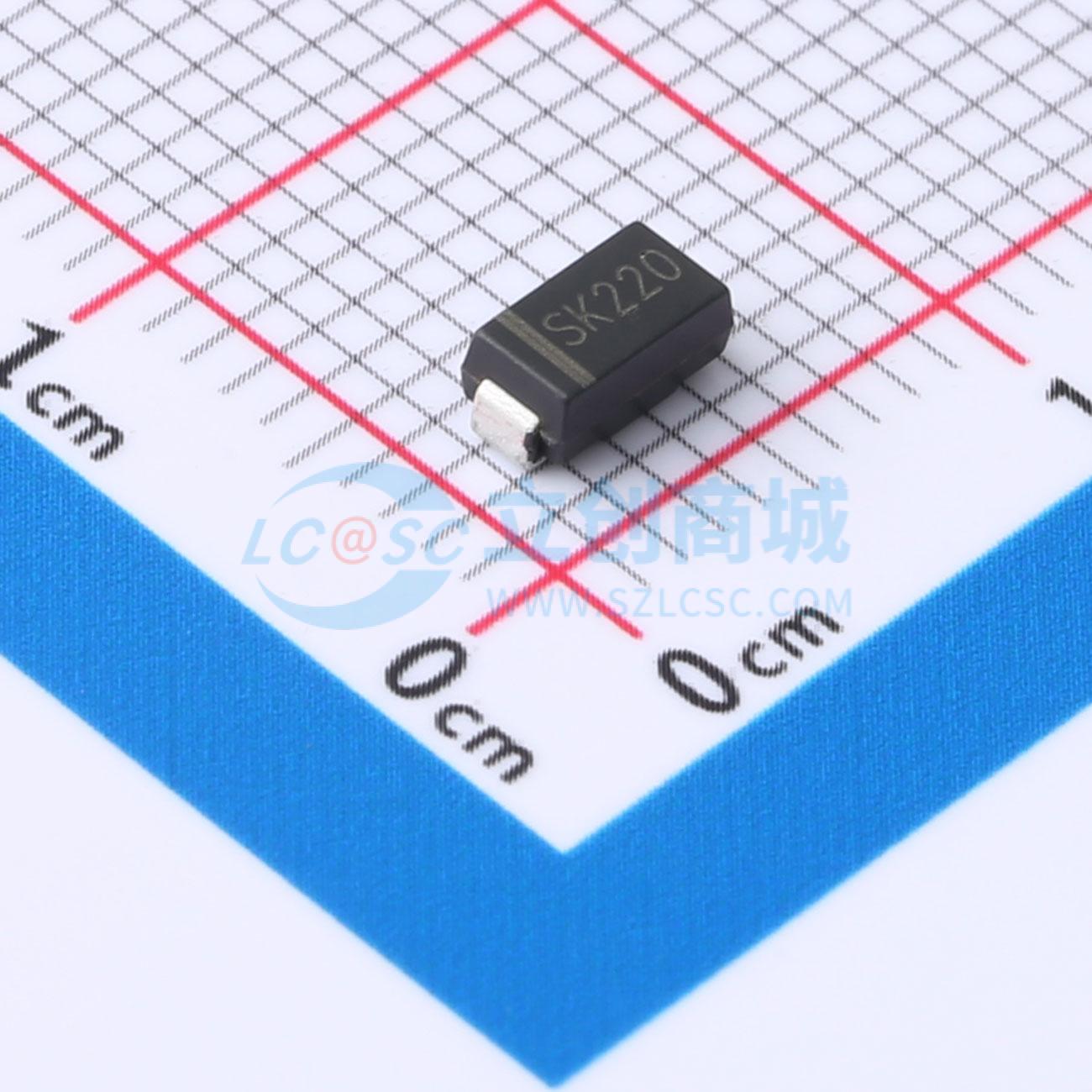 肖特基二极管 CDBA2200-HF SMA 200V 2A Comchip(典琦) 原装正品