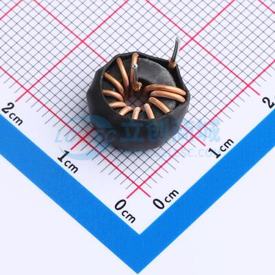 色环电感 XR040125TS100MHL7 插件,D=12.6mm 10uH ±10% 3.8A