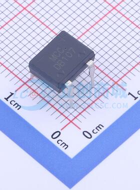 整流桥 DB107-BPS01 DB-1 1kV 1A MCC(美微科) 电子元器件配单