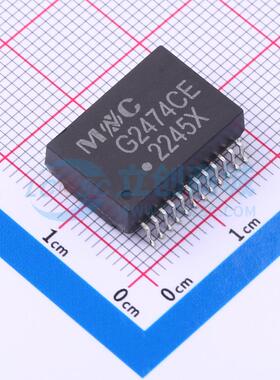 网口变压器 G2474CE SMD-24P,17.5x12.2mm 单口 电子元器件配单