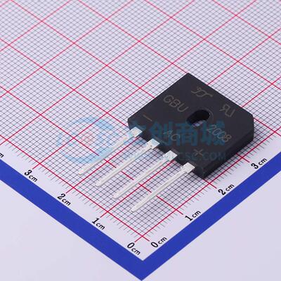 整流桥 GBU2008 GBU 800V 3.5A YANGJIE(扬杰) 电子元器件配单