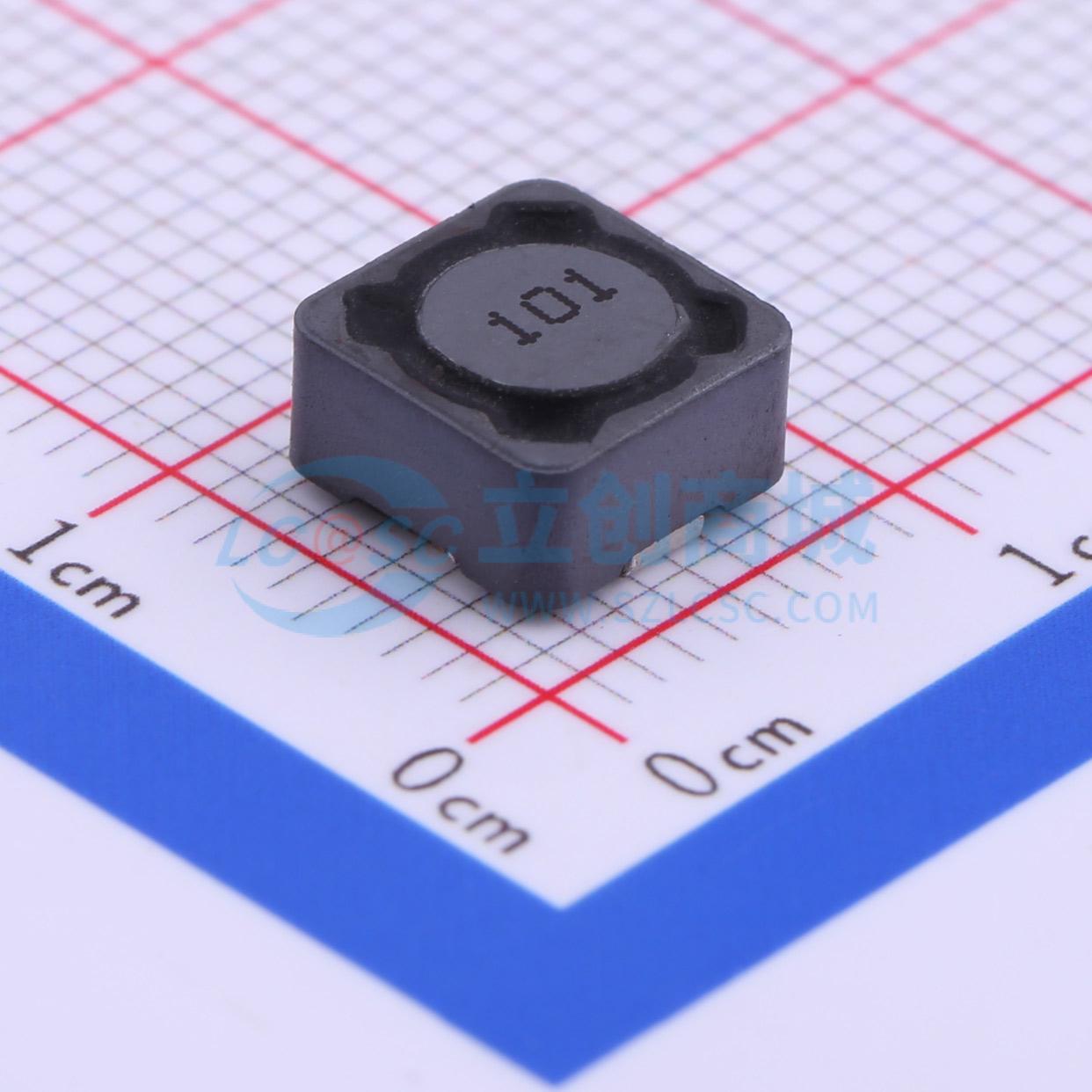 功率电感 SCDS74T-101M-N SMD 100uH ±20% 600mA 电子元器件