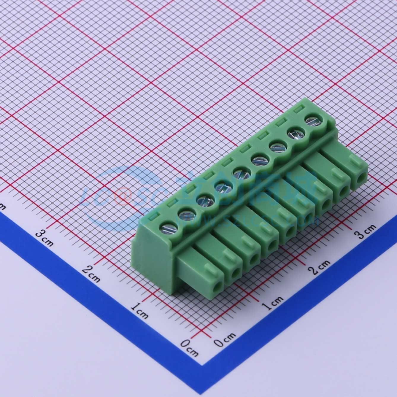 插拔式接线端子 KF2EDGK-3.81-9P P=3.81mm 插头 1x9P 电子元器件