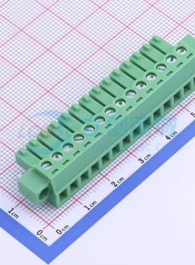 插拔式接线端子 KF2EDGKM-3.81-14P P=3.81mm 插头 1x14P 原装