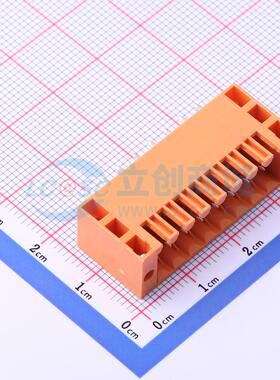 插拔式接线端子 KF2EDGEVM-3.5-2*8P 插件,P=3.5mm 板端/插座-闭