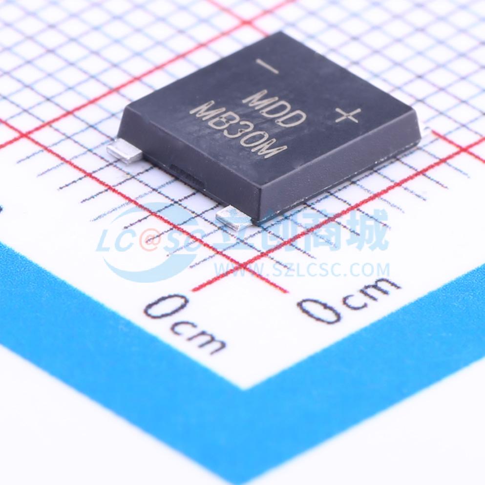 整流桥 MSB30M UMSB 1kV 3A MDD(辰达半导体) 电子元器件配单