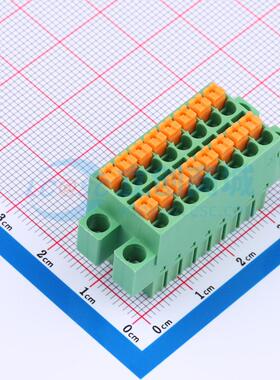 插拔式接线端子 JL15EDGKNHCM-35008G01 P=3.5mm 2x8P 电子元器件