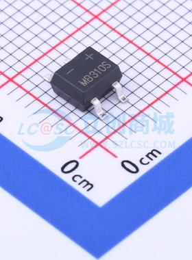 整流桥 MB310S MBS 100V 3A SHIKUES(时科) 原装 电子元器件配单