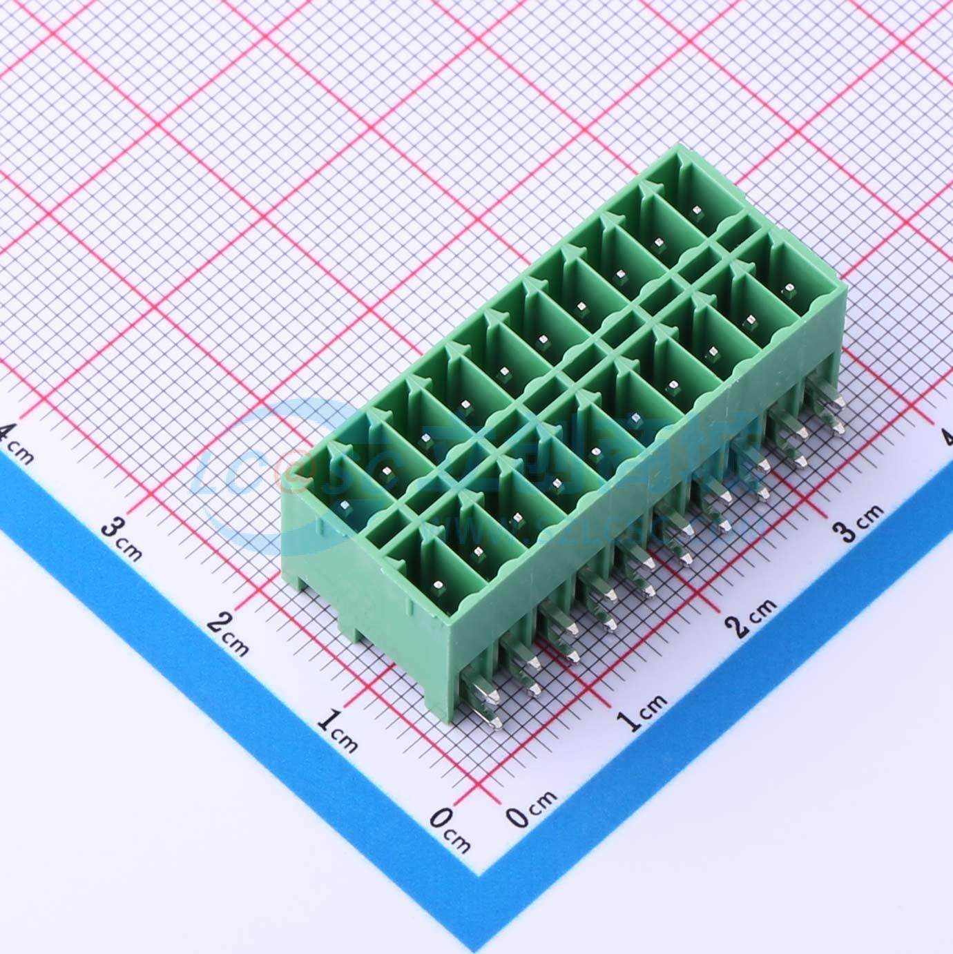 插拔式接线端子 JL15EDGKNR-35020G01 弯插,P=3.5mm 板端/插座-闭,电子元器件市场,连接器,淘宝优惠券,粉丝福利购,淘宝优惠卷