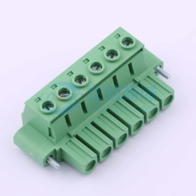 插拔式接线端子 KF2EDGSKM-10.16-6P 插件,P=10.16mm 电子元器件