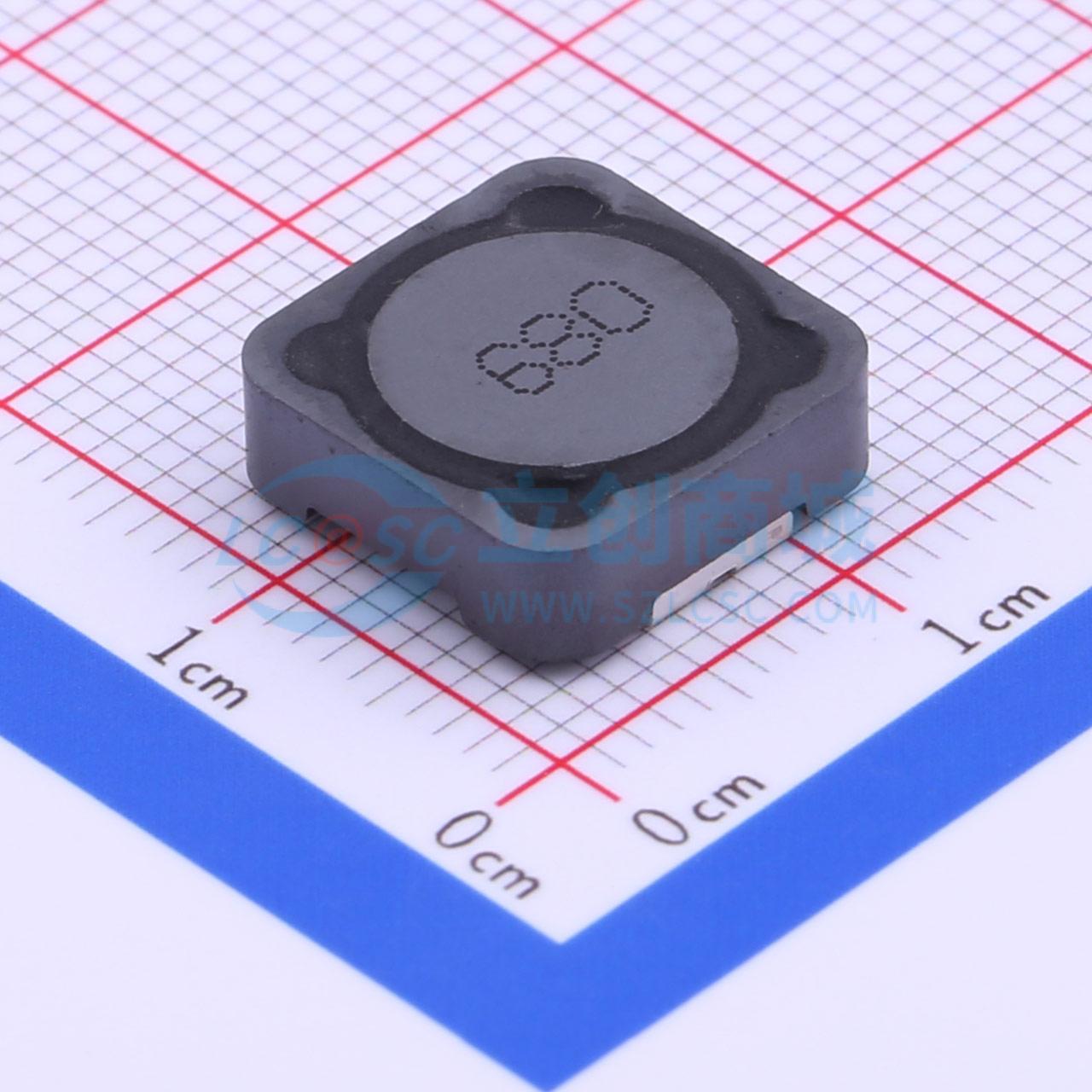 功率电感 SCDS124T-680M-N SMD 68uH ±20% 1.5A 电子元器件