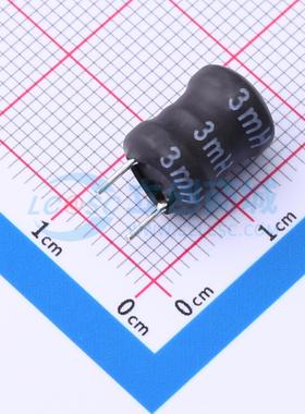 色环电感 XR8*10-302K-S 插件,D8xL10mm 3mH ±10% 原装