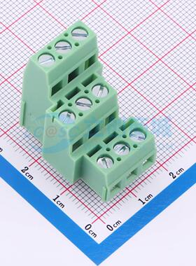 螺钉式接线端子 KF127A3-5.08-3P 插件,P=5.08mm 电子元器件配单