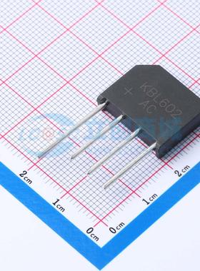 整流桥 KBL602 KBL 200V 6A CJ(江苏长电/长晶) 电子元器件配单