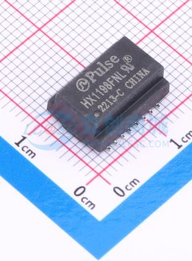 网口变压器 HX1198FNLT SMD-16P,12.7x9.1mm 原装 电子元器件配单