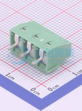 螺钉式接线端子 1729131 插件,P=5.08mm 1x3P 电子元器件配单