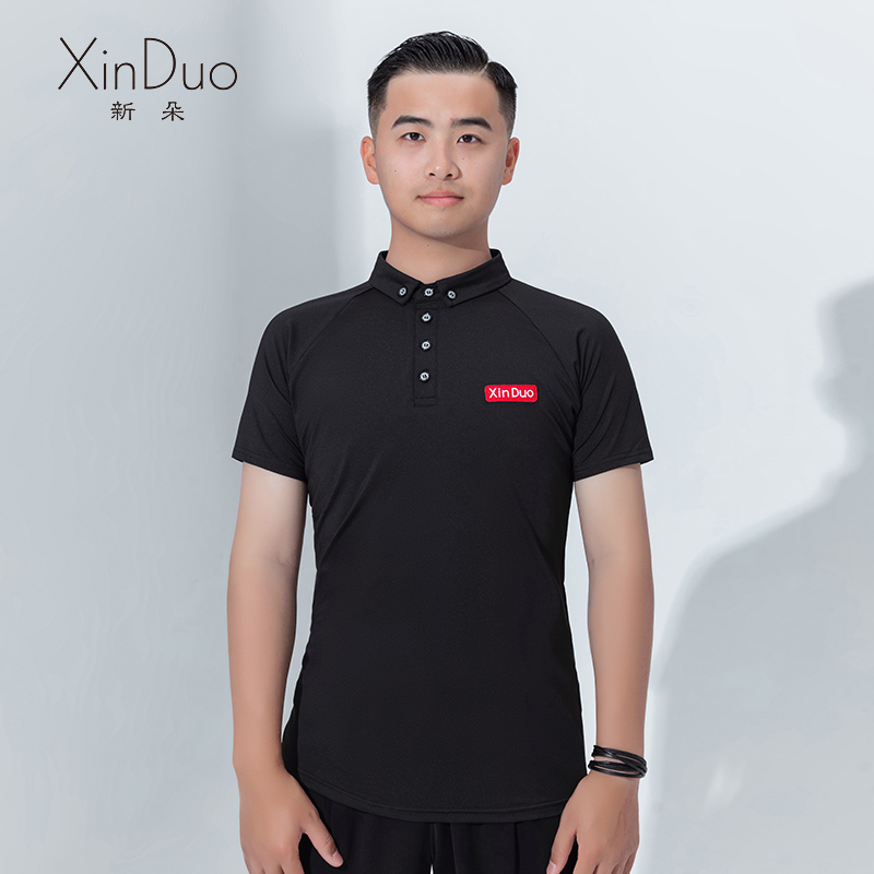 多色可选新朵摩登舞服上衣短袖